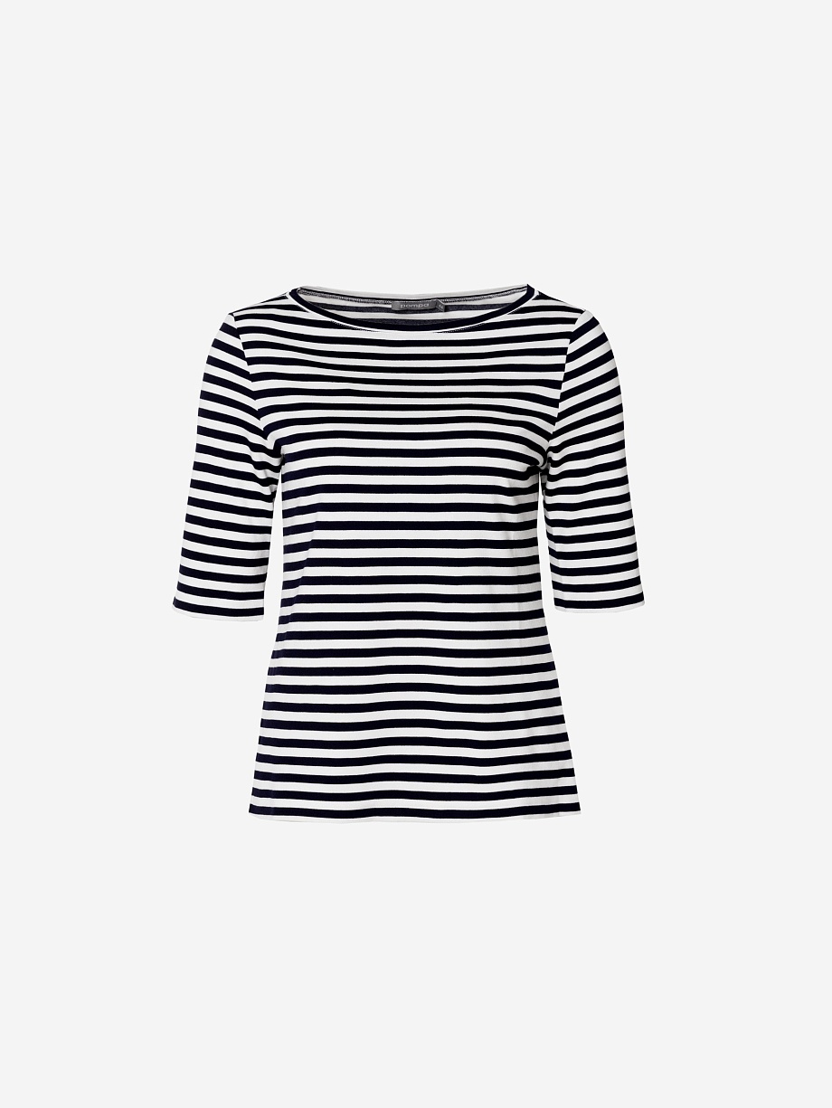 Трикотажный джемпер в полоску