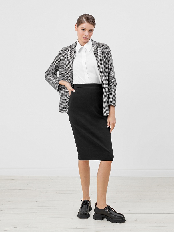 Классическая юбка-карандаш