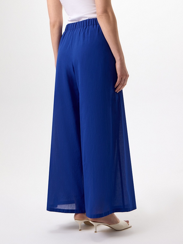 Широкие брюки из 100% хлопка