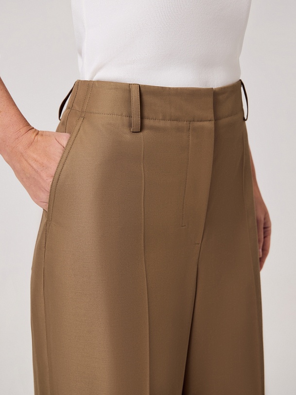 Брюки из твила с водоотталкивающей пропиткой