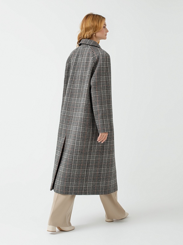 Шерстяное пальто еврозима с мембраной и утепленной спинкой