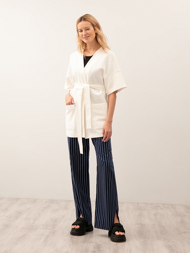 Кардиган женский с поясом