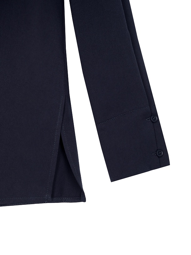 Прямая рубашка из вискозы