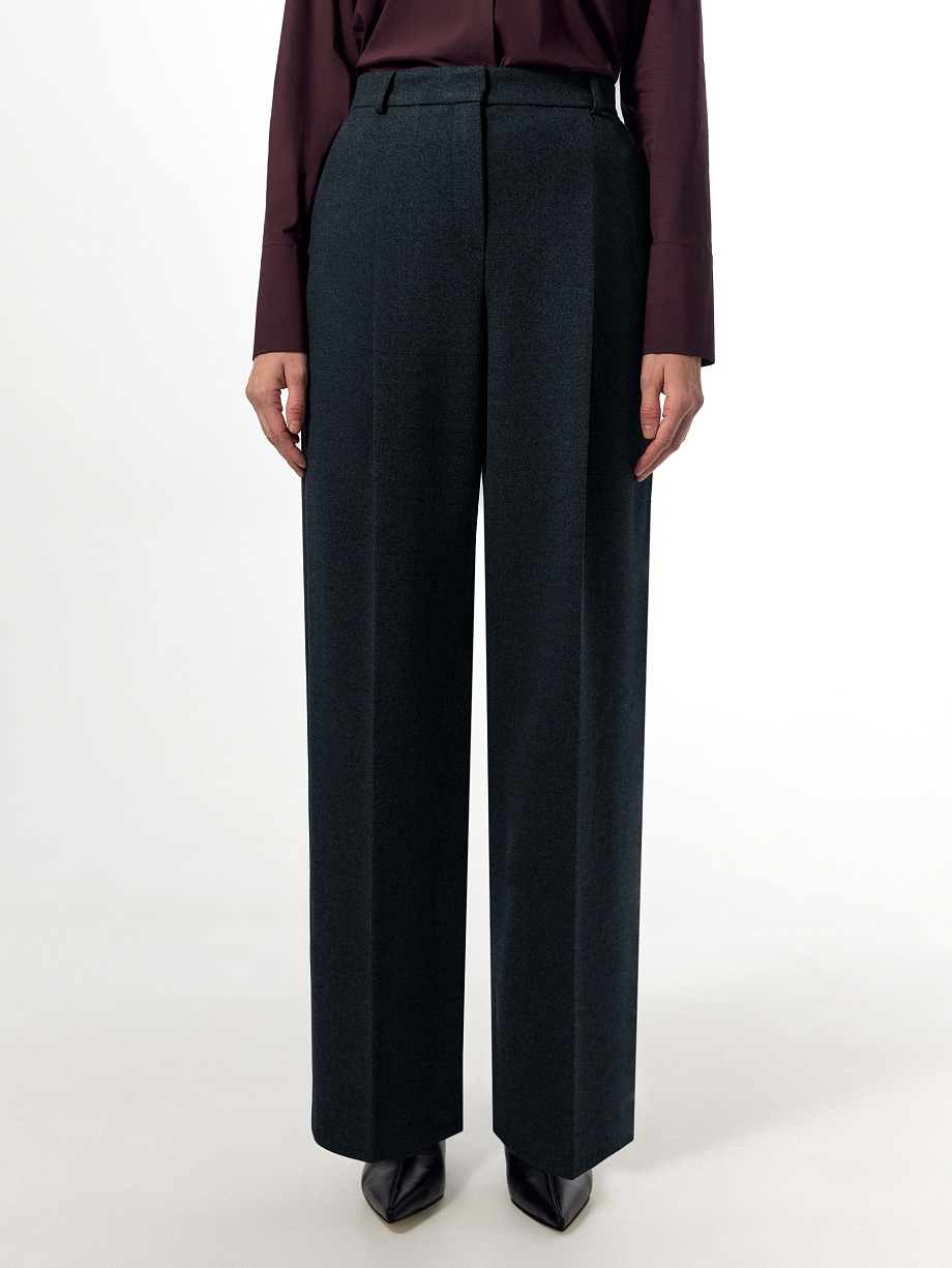 Брюки из костюмной ткани
