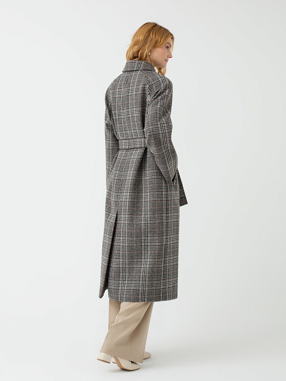 Пальто женское еврозима с мембраной и утепленной спинкой POMPA арт.1014571p90090