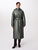 Пальто из непромокаемой плащёвой ткани с капюшоном POMPA арт.1015160i10041