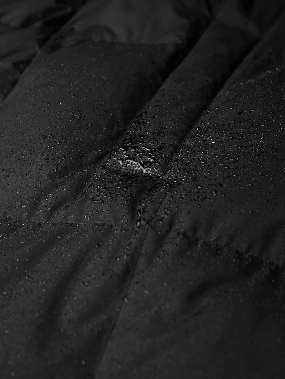 Непромокаемый пуховик с мембраной и утеплителем 90% пух и 10% перо