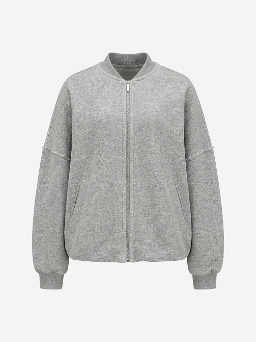 Жакет-бомбер из 100% хлопка