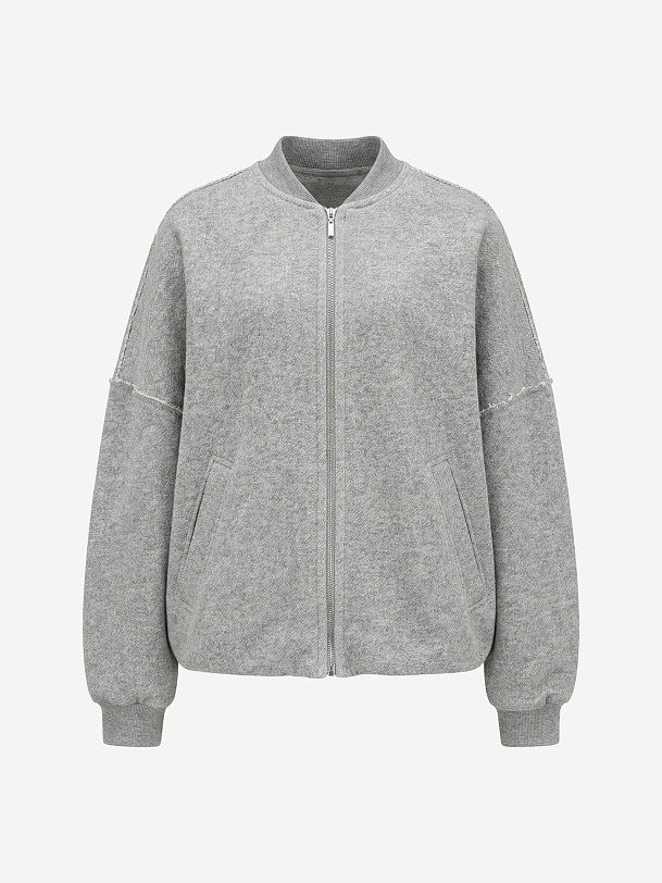 Жакет-бомбер из 100% хлопка