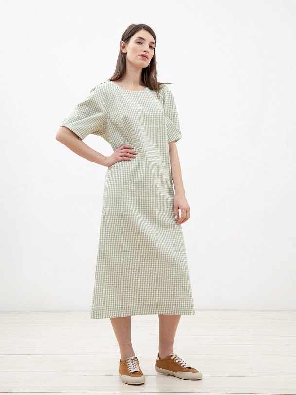 Летнее платье из хлопка