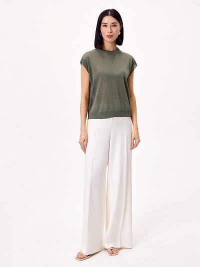 Вязаный джемпер из вискозы POMPA