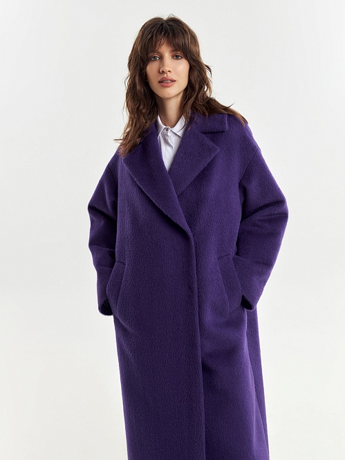 Пальто из премиальной ткани с мембраной и утеплённой спинкой POMPA