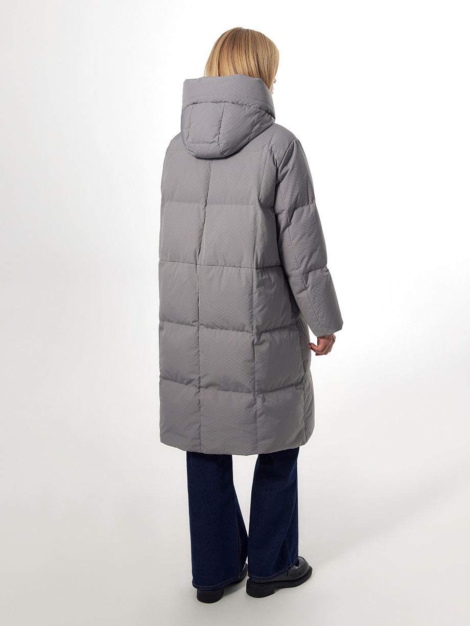 Непромокаемый пуховик с мембраной и утеплителем 90% пух и 10% перо