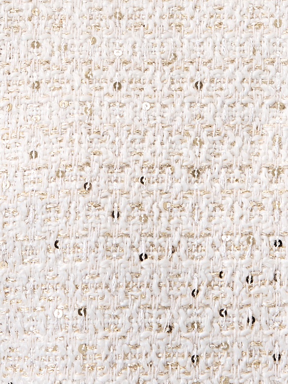 Укороченный жакет из твида с добавлением люрекса POMPA арт.3103160pr0890