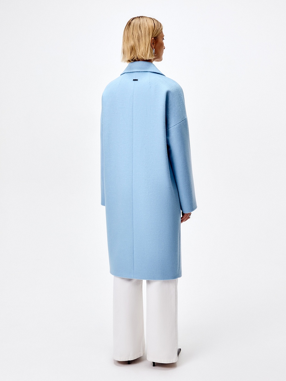 Шерстяное пальто с мембраной