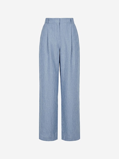 Брюки из премиального 100% льна  POMPA