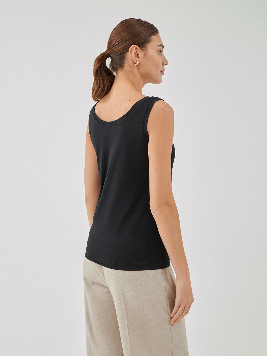 Топ из 100% мерсеризированного хлопка