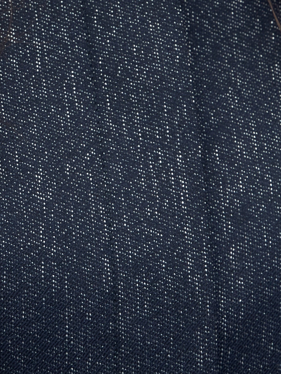 Жакет из костюмной ткани с имитацией джинсы