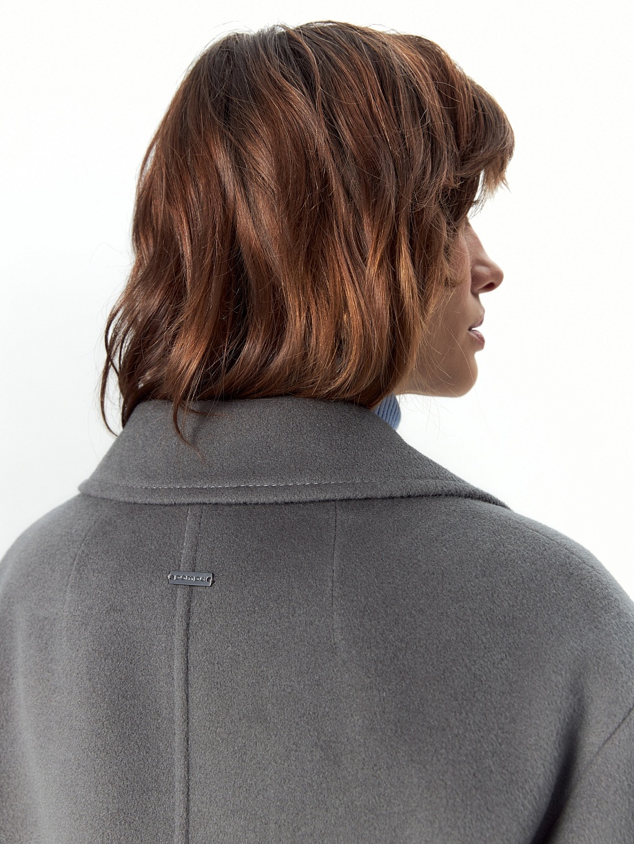 Пальто из шерсти с мембраной