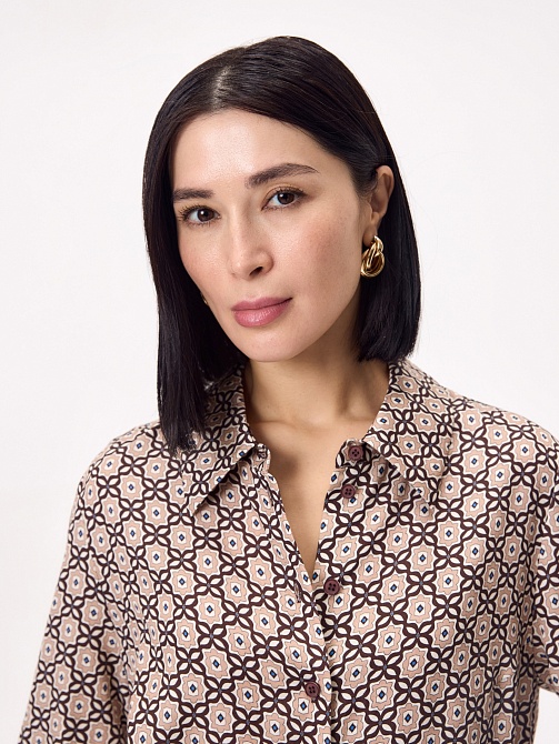 Блуза из 100% тенселя