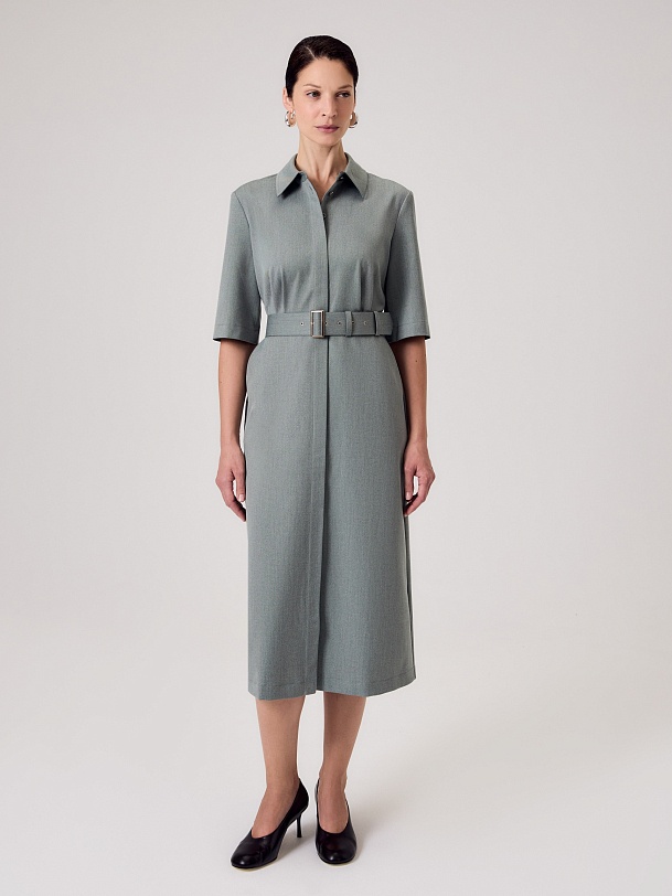 Платье сафари