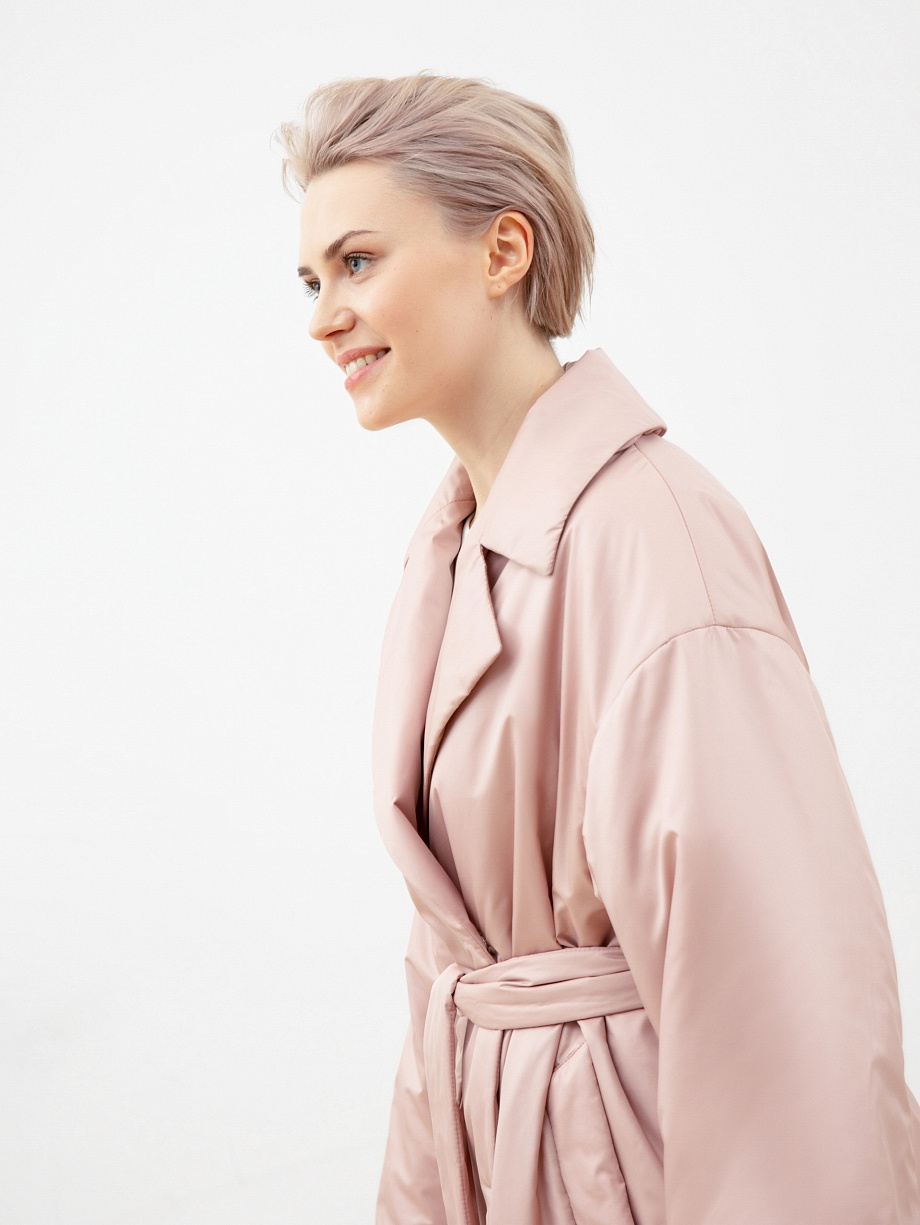 Пальто из премиальной плащевой ткани с мембраной