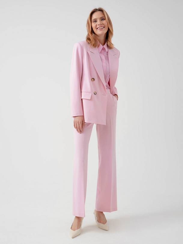 Прямые широкие брюки