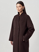 Пальто из шерсти с мембраной и утеплённой спинкой POMPA арт.1016200p90083