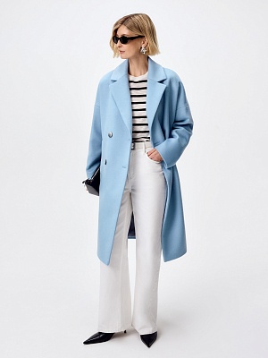 Шерстяное пальто с мембраной