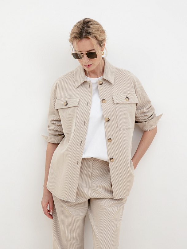 Жакет-рубашка женская