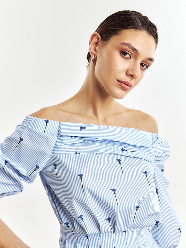 Блуза из 100% хлопка