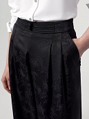 Широкие брюки из жаккарда POMPA арт.2111020mc0699