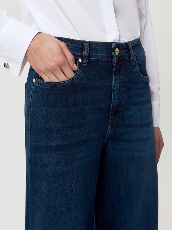 Прямые джинсы из 100% хлопка POMPA арт.5111430jn0564