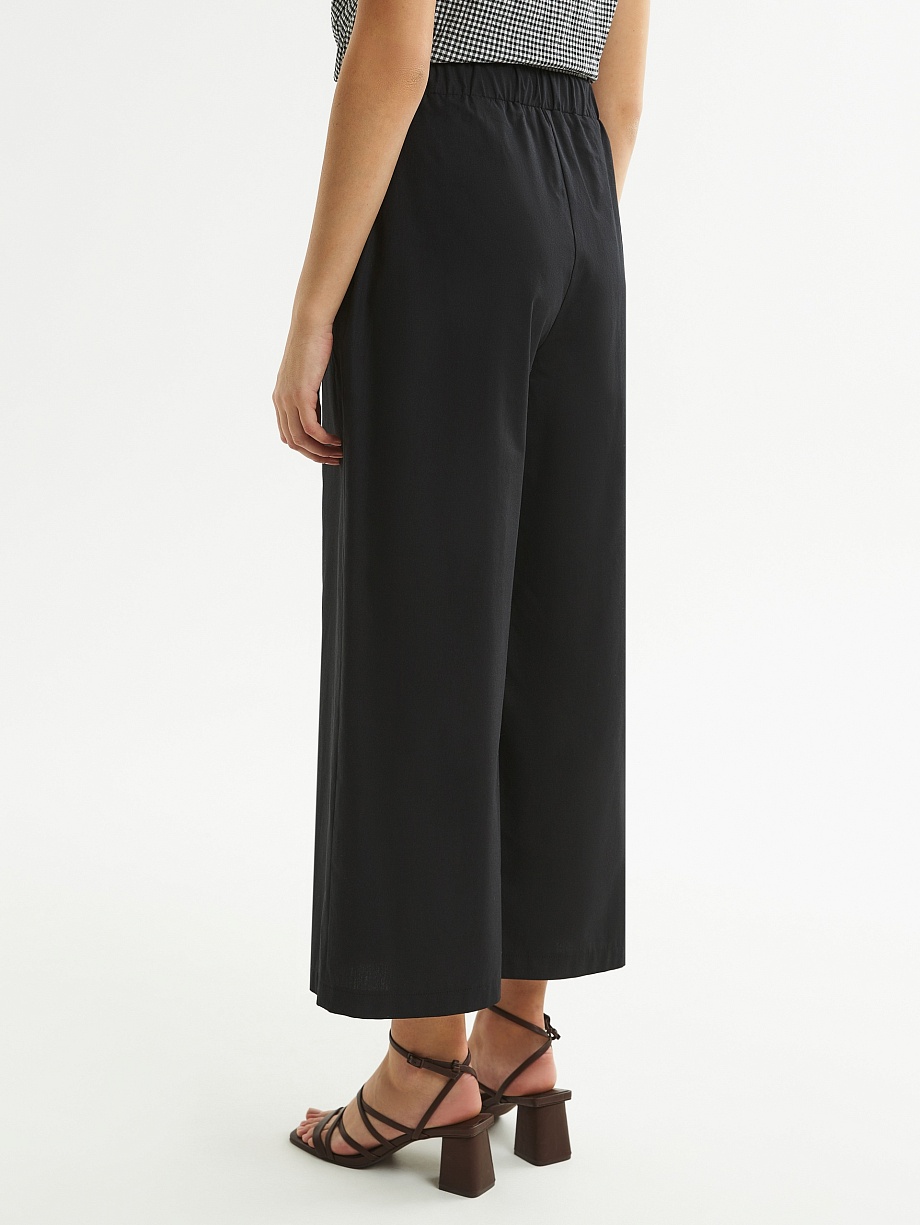 Летние брюки из 100% хлопка на резинке