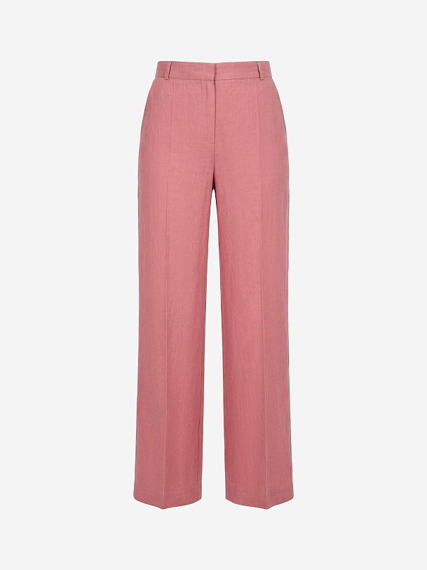 Брюки со стрелками из премиального 100% льна