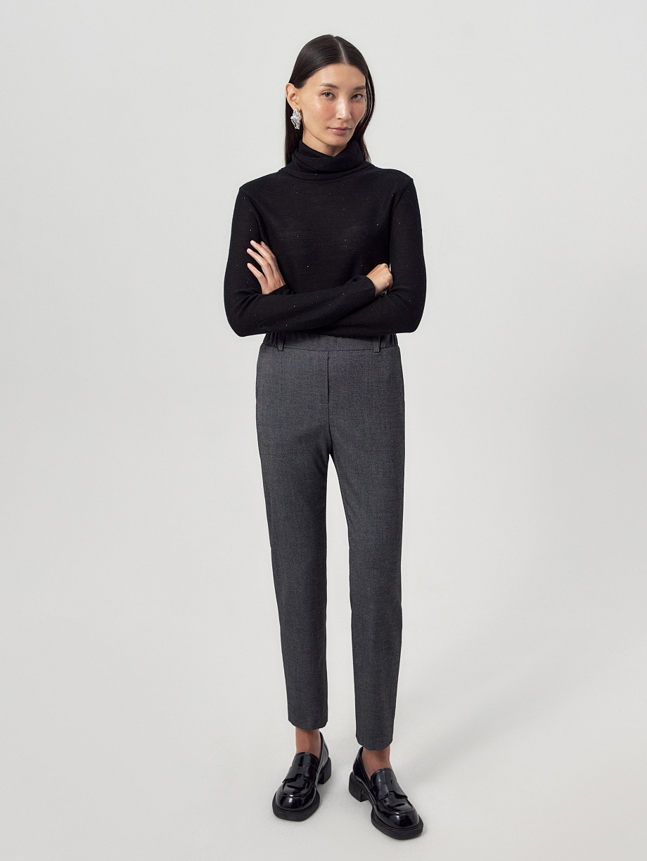 Брюки с эластичным поясом