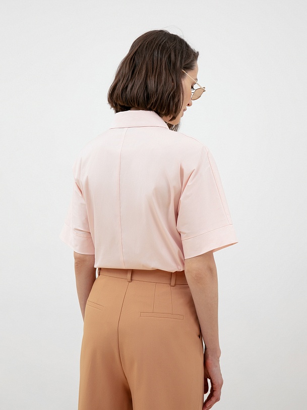 Рубашка женская с коротким рукавом