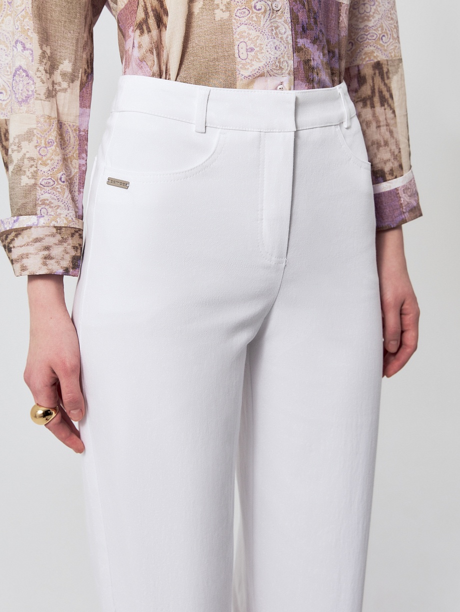 Прямые джинсы из хлопка