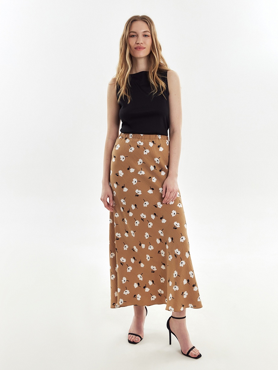 Топ из натуральных тканей с добавлением шёлка