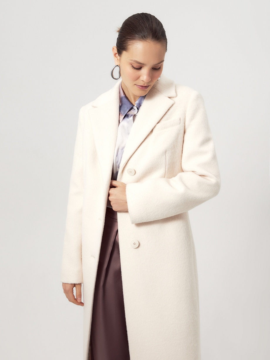 Пальто с мембраной из премиальной шерсти и Альпака
