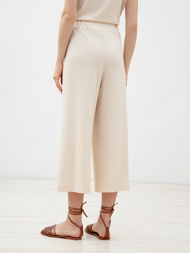 Брюки-кюлоты летние
