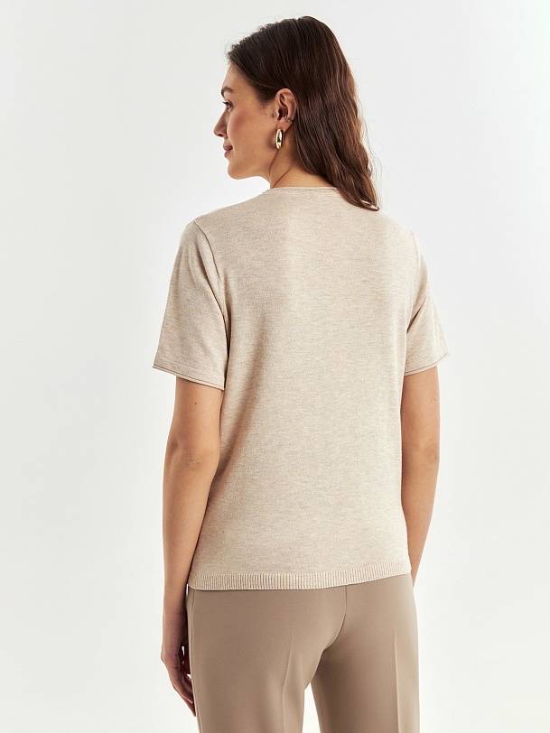 Вязаный джемпер из вискозы