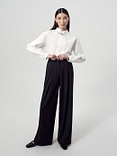 Брюки широкие из костюмной ткани POMPA арт.2110722pl0199