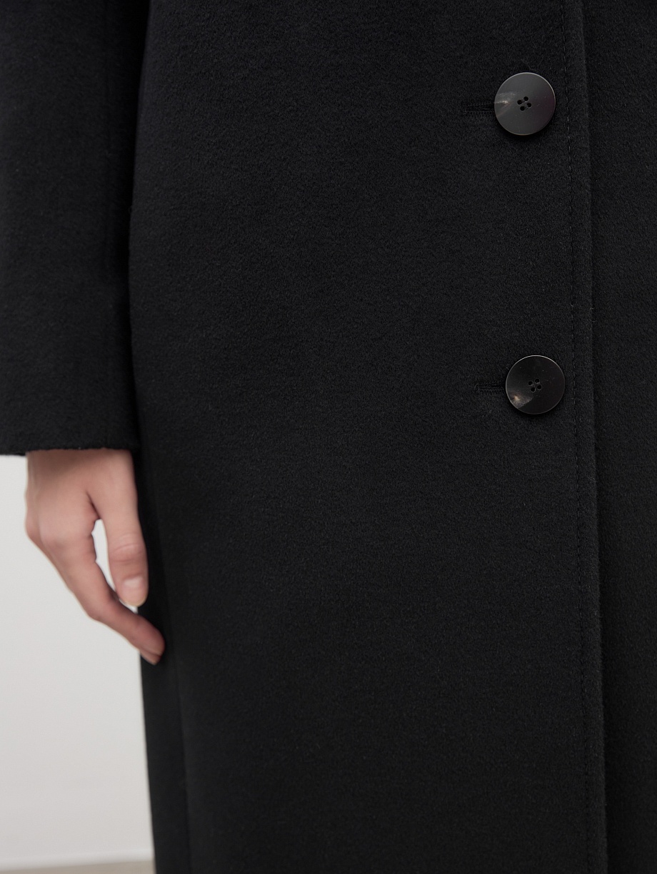 Пальто из 95% шерсти с мембраной