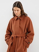 Пальто женское еврозима с мембраной и утепленной спинкой POMPA арт.1013461p90026