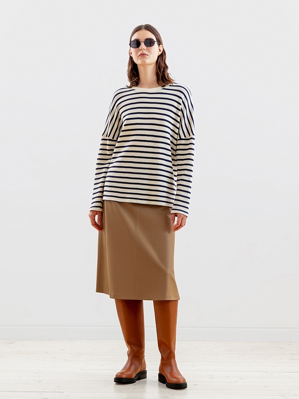Джемпер женский в полоску