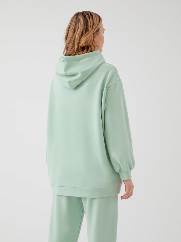 Худи из плотного хлопка без начеса