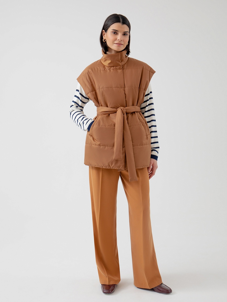 Стёганый жилет с мембраной