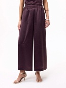 Брюки из жатого атласа на эластичном поясе POMPA арт.4111490dr1375