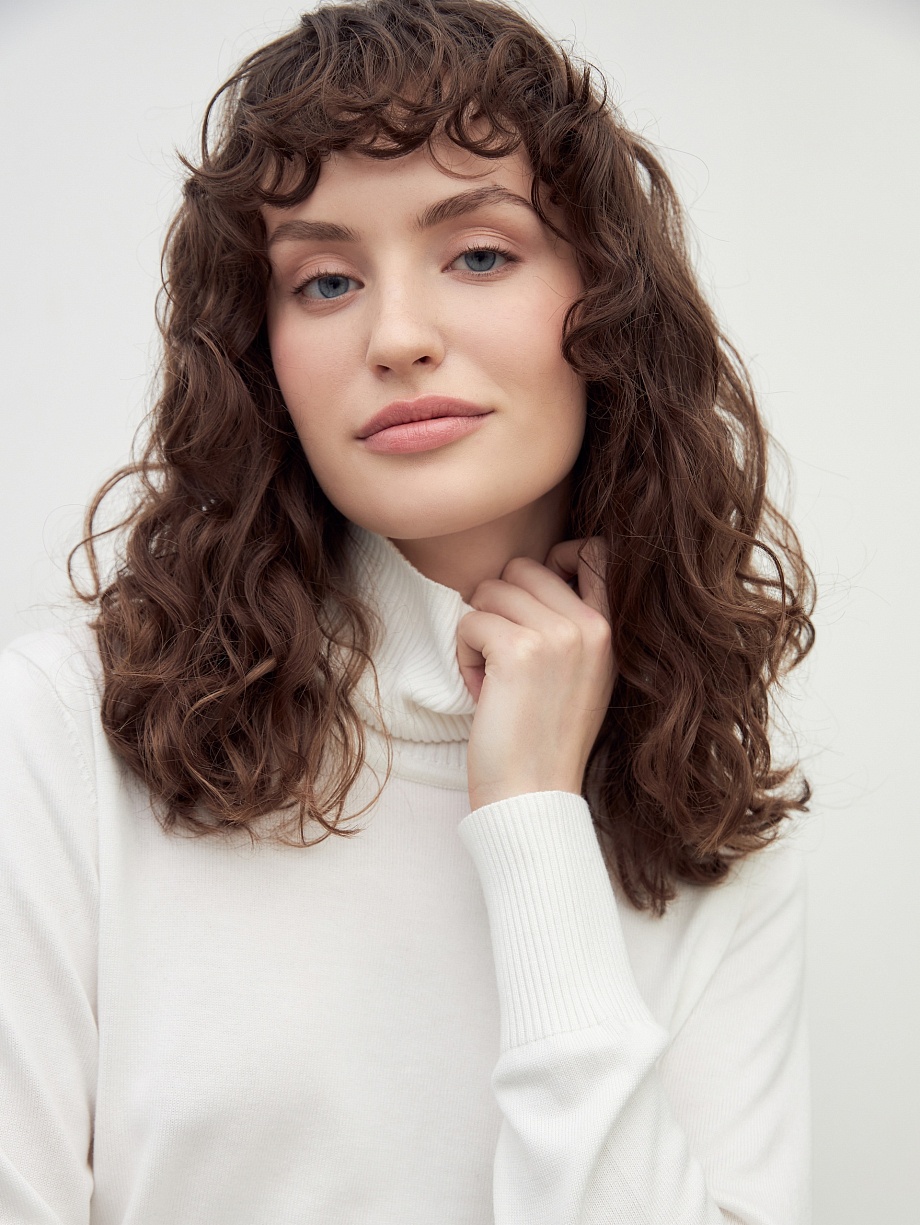 Водолазка из вискозы и хлопка